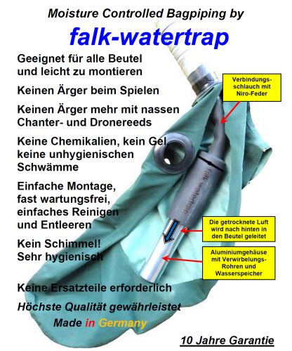 Flyer Falk-Watertrap