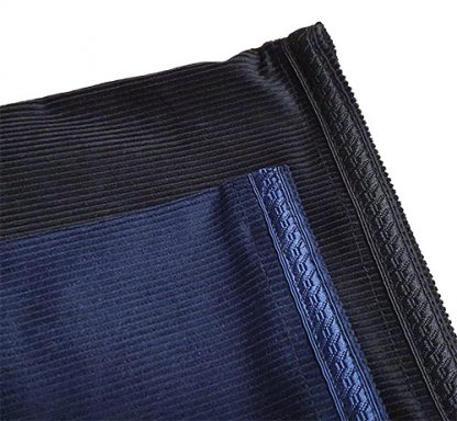 Dudelsack Cover Bezug Cord schwarz navy ton in ton