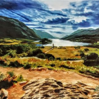 Glenfinnan Weitblick Ölgemälde