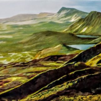 Isle of Skye Ölgemälde