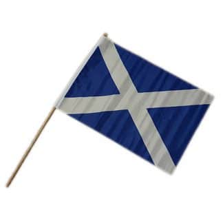 Schottland Flagge Stab