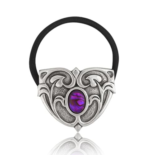 Haargummi Gothic Lila