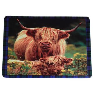 Tischset Highland Cow