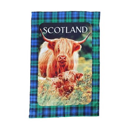 Trockentuch Highland Cows