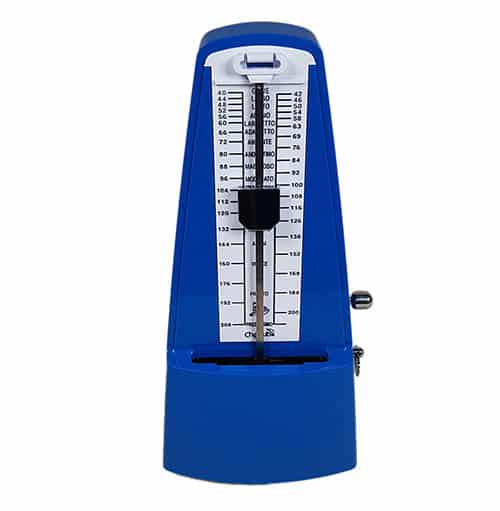 Blaues mechanisches Metronom