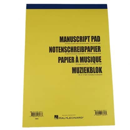 Block Notenpapier