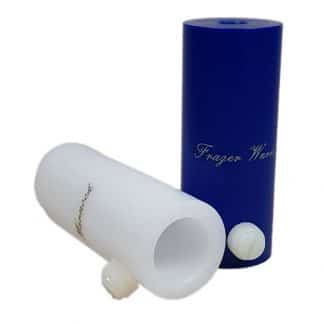 Frazer Warnock Reed Protector in weiß und blau