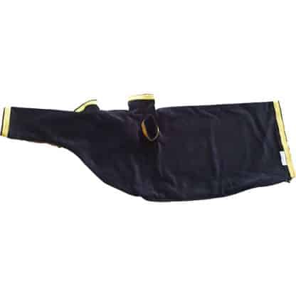 Dudelsack Cover Samt schwarz gold