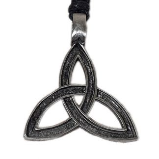 Trinity Knot Pewter Anhänger