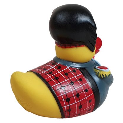 Badeente Gummiente schottischer Dudelsackspieler