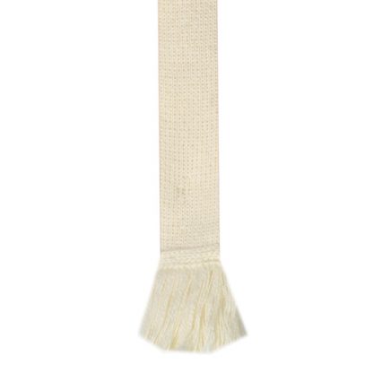 Garter Tie Ecru
