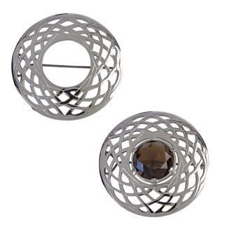 Plaid Brosche keltisches Muster