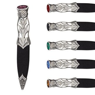 Sgian Dubh Jura schottische Distel