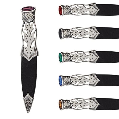 Sgian Dubh Jura schottische Distel