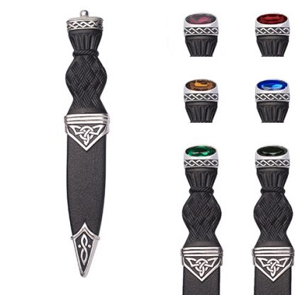 Sgian Dubh keltisches Muster