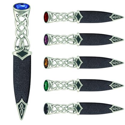 Sgian Dubh Tay keltisches Knotenmuster
