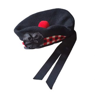 Balmoral Kopfbedeckung Highland Dress kariert