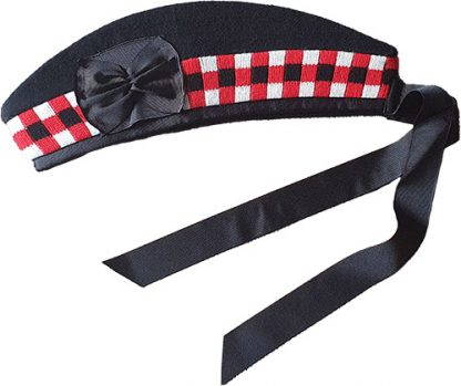 Glengarry Kopfbedeckung Highland Dress kariert
