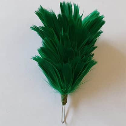Hackle Smaragdgrün