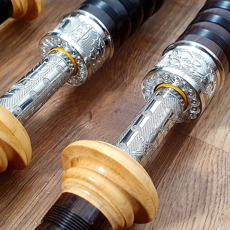 Wallace Bagpipes Classic 4 Boxwood Drones