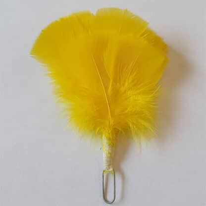 Hackle flach Gelb