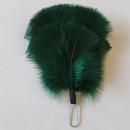 Hackle Flach Smaragdgrün