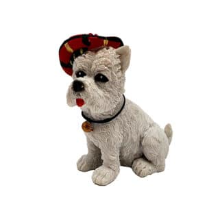 Figur schottischer West Highland Terrier Westie
