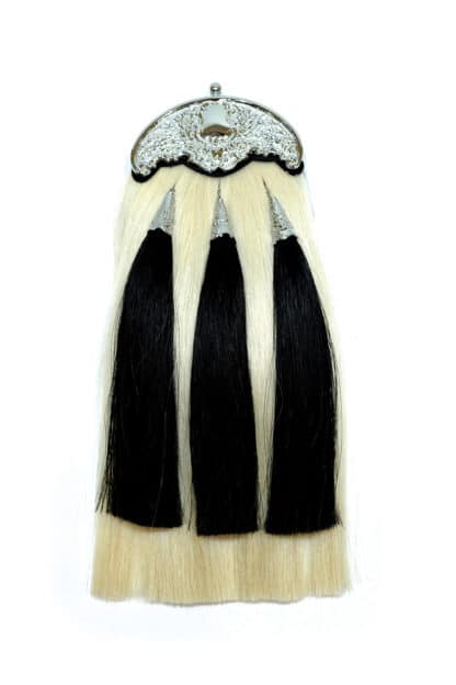 Horse Hair Sporran mit drei Tassels für Military Dress