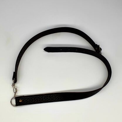 Sporran Gürtel Leder keltisches Muster