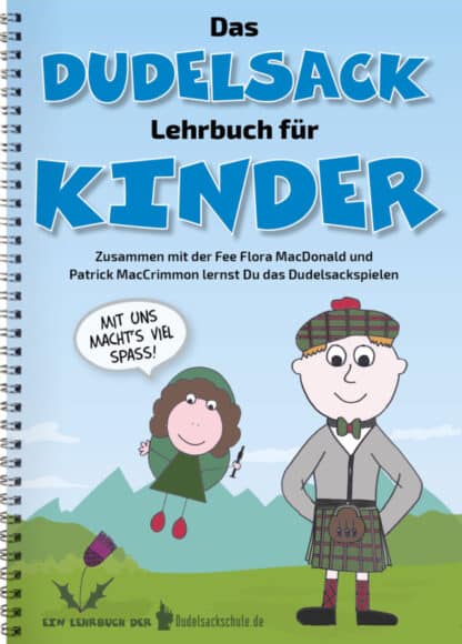 Dudelsacklehrbuch für Kinder Dudelsackschule.de
