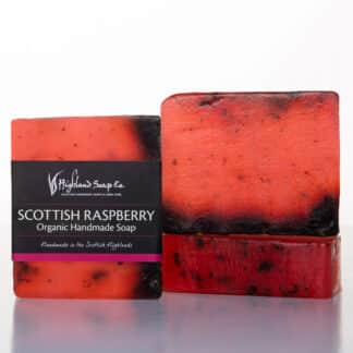 Bio Glycerin Seife wilde schottische Himbeere – The Highland Soap Company