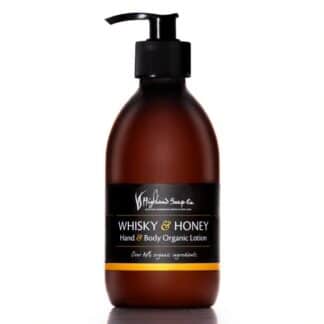 Bio Hand- und Körperlotion Whisky & Honig – The Highland Soap Company