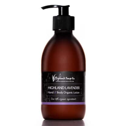 Bio Hand- und Körperlotion schottischer Lavendel – The Highland Soap Company