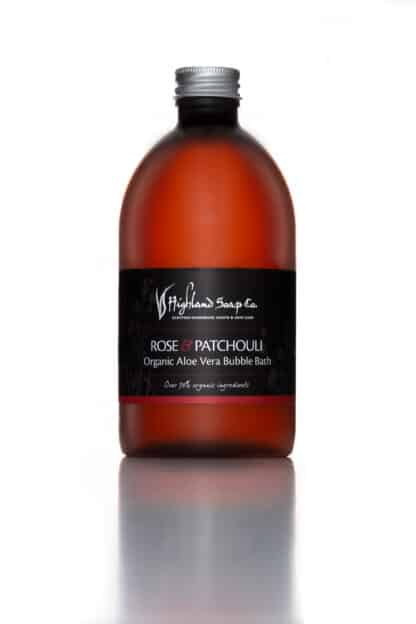Bio Schaumbad Rose & Patchouli – The Highland Soap Company