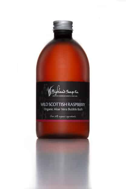 Bio Schaumbad wilde schottische Himbeere – The Highland Soap Company