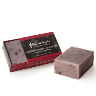 Handgemachte Seife schottische Himbeere Cranachan – The Highland Soap Company