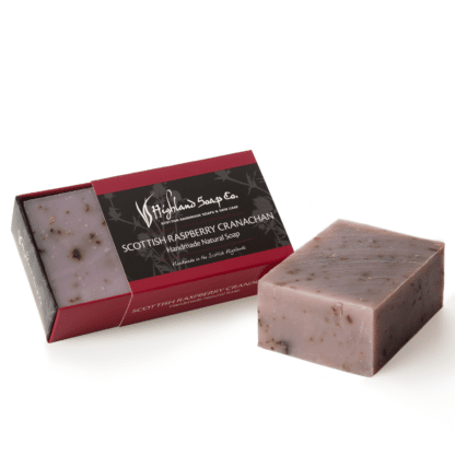 Handgemachte Seife schottische Himbeere Cranachan – The Highland Soap Company