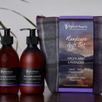 Geschenkset Handpflege schottischer Lavendel – The Highland Soap Company