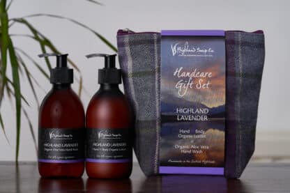 Geschenkset Handpflege schottischer Lavendel – The Highland Soap Company