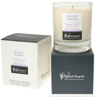 Sojawachskerzen schottisches Heidekraut – The Highland Soap Company