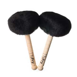 TryFry Bass Drum Trommelschlägel schwarz