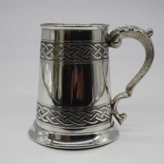 Bierkrug "Keltisches Knotenmuster" English Pewter Company