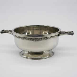 Quaich "Dudelsack Spieler" English Pewter Company