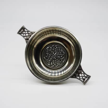 Quaich "Keltisches Knotenmuster" English Pewter Company