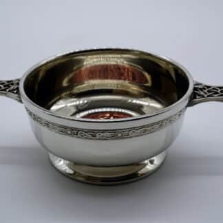 Quaich "Keltische Kupferrosette" English Pewter Company