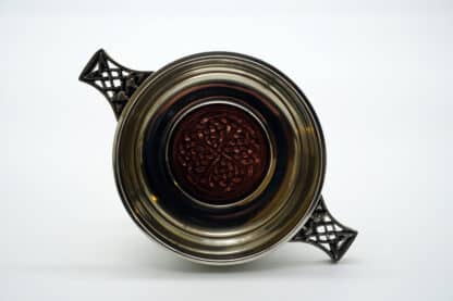 Quaich "Keltische Kupferrosette" English Pewter Company