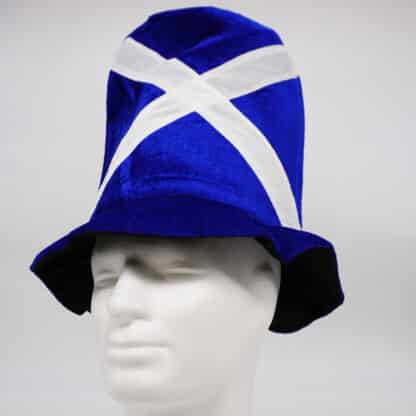 Top Hat „Schottische Flagge / St. Andrews Cross / Saltire“