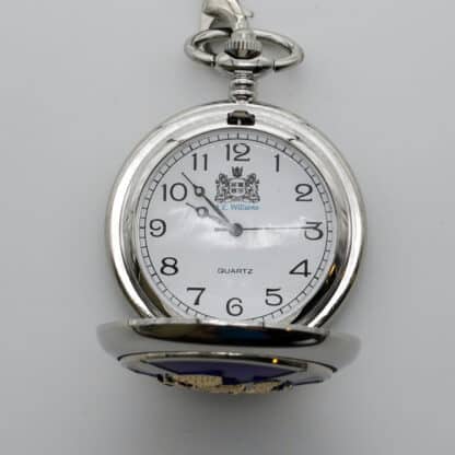 Taschenuhr "Schottische Flagge & Goldene Distel" A.E. Williams