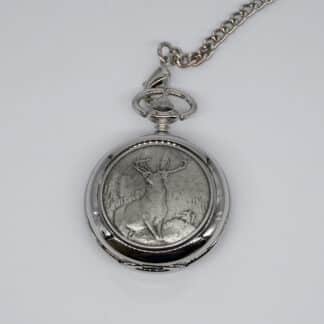 Taschenuhr "Schottischer Hirsch" A.E. Williams