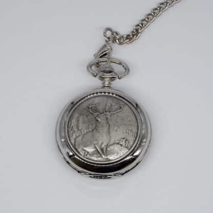 Taschenuhr "Schottischer Hirsch" A.E. Williams
